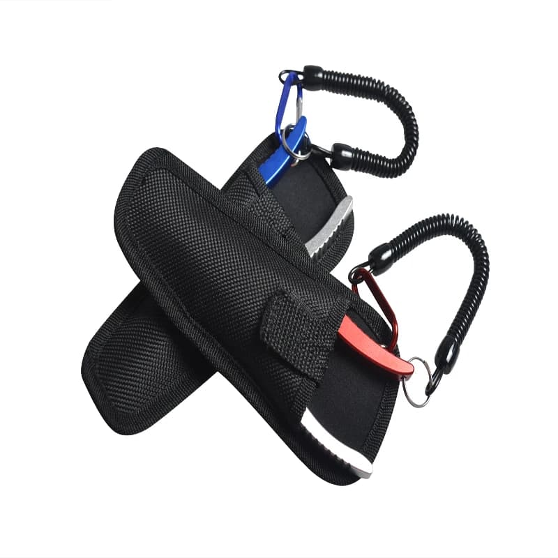 Pince de pêche aluminium Linnhue : coupe-ligne, extracteur d'hameçon et outil multifonction
