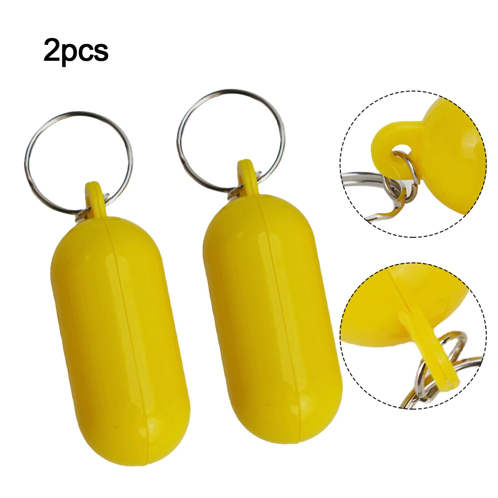 Porte-clés flottant pour bateau et kayak - 2 pièces flotteur bouée clé marine navigation accessoire
