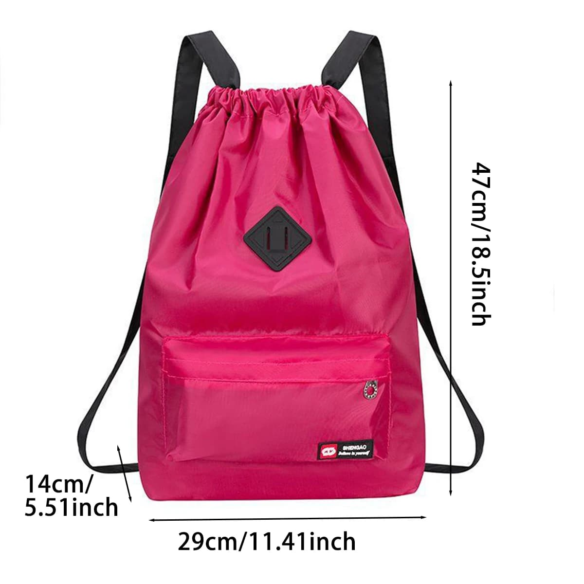 Sac à dos pêche femme Oxford léger grande capacité, sac sport voyage polyvalent pour randonnée et extérieur