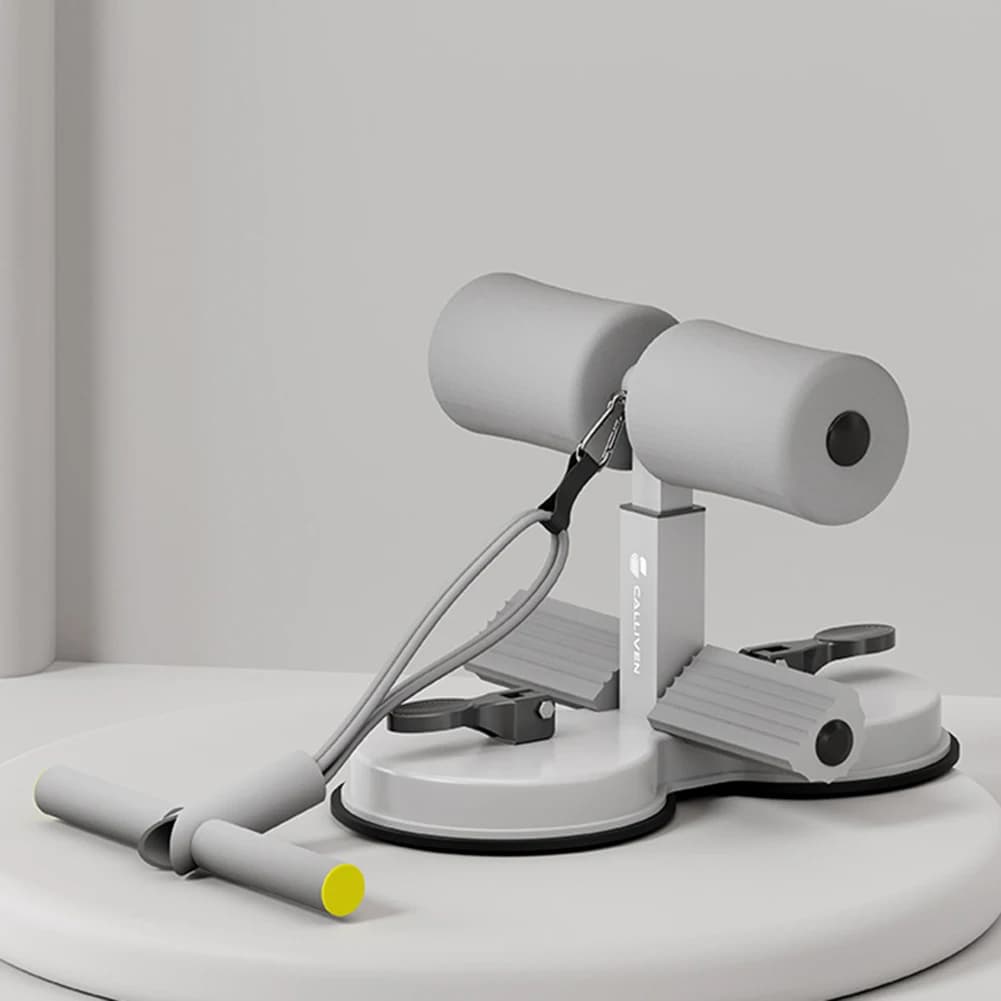 Machine à abdominaux avec ventouses autoadhésives - Exerciceur multifonction 3 hauteurs pour bras et jambes