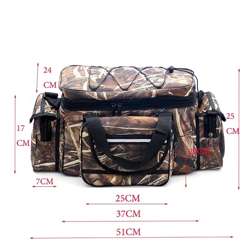 Sac pêche grande capacité étanche PJ198 - Sac ceinture leurres multifonction pour pêche carpe