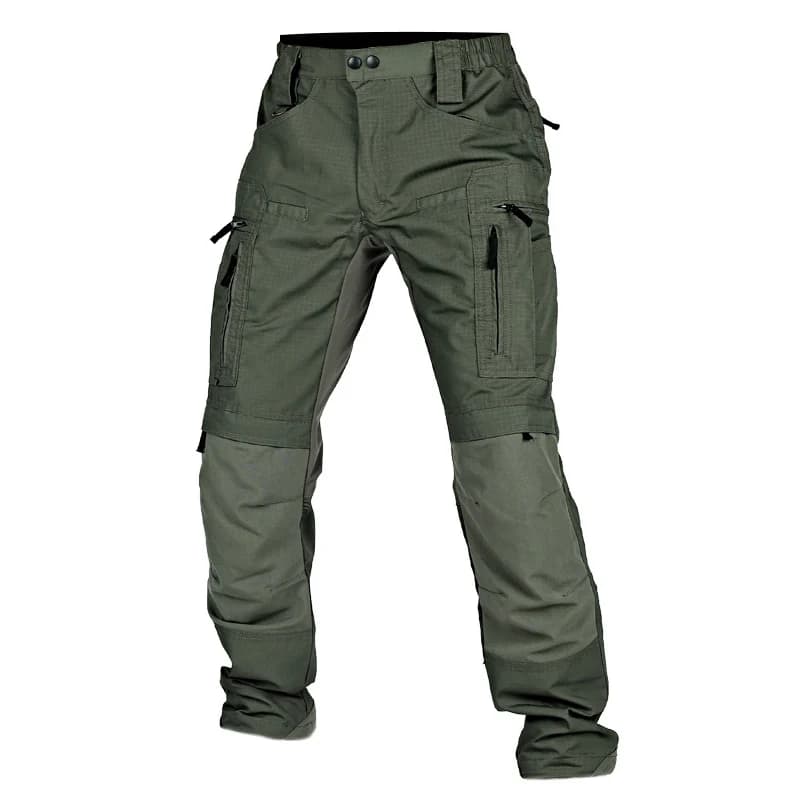 Pantalon cargo tactique imperméable homme - Idéal pour pêche par temps de pluie, respirant et résistant