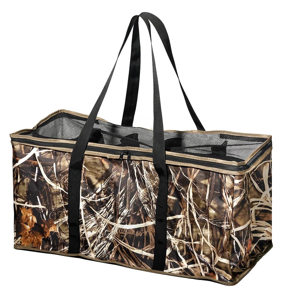Sac transport 10 leurres canard chasse - accessoire essentiel protection leurres gibier d'eau