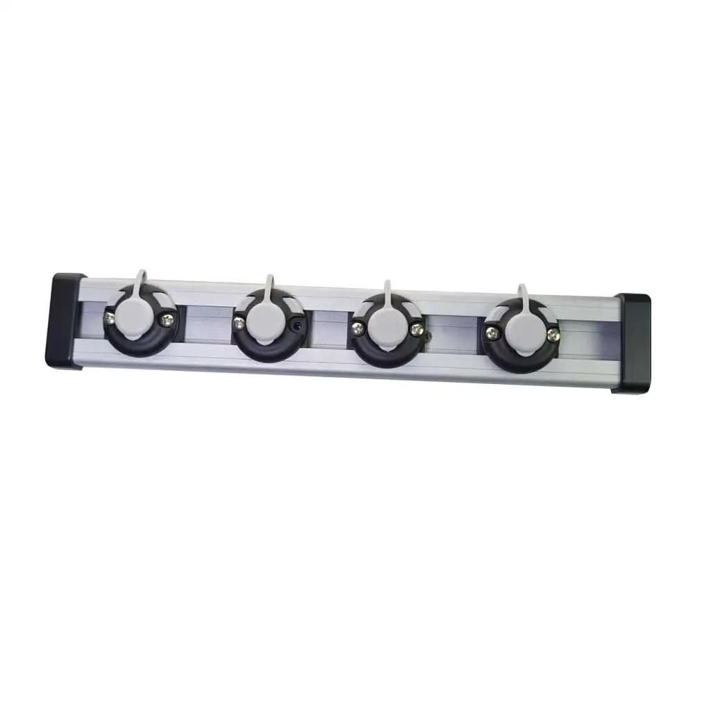 Rail de fixation universel pour kayak bateau gonflable canoë - Support DIY pour accessoires de pêche et rame