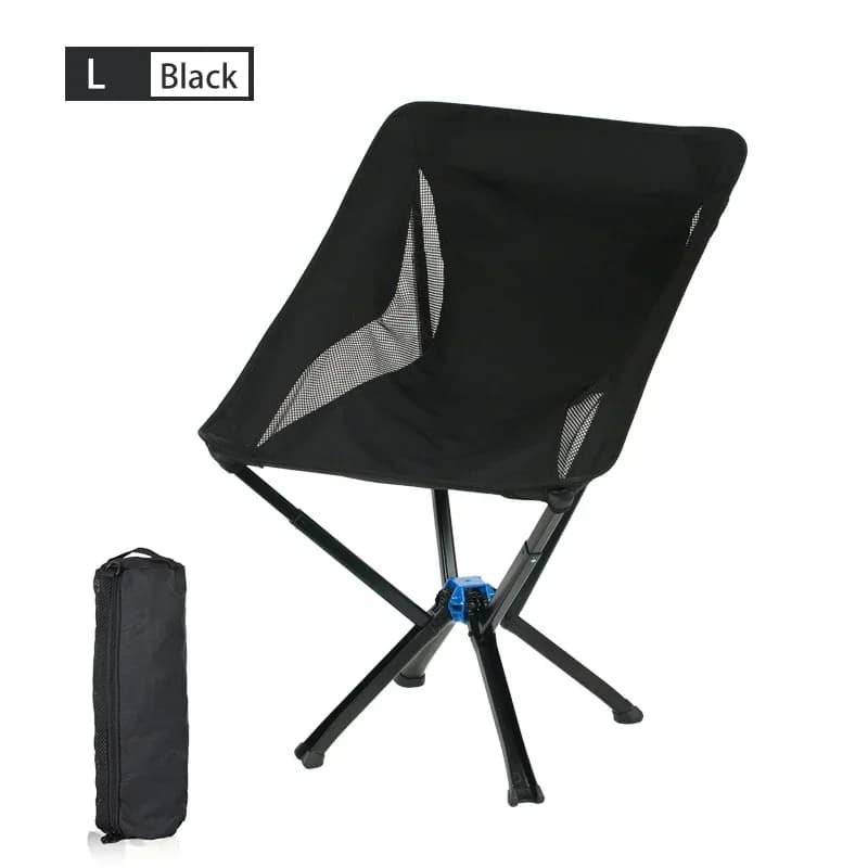 Petite chaise camping pliante portable - Siège randonnée pique-nique à ouverture rapide un bouton