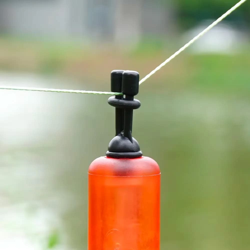 Indicateurs de touche Hirisi 4 pièces - tubes fluorescents amovibles 6 couleurs pour pêche carpe