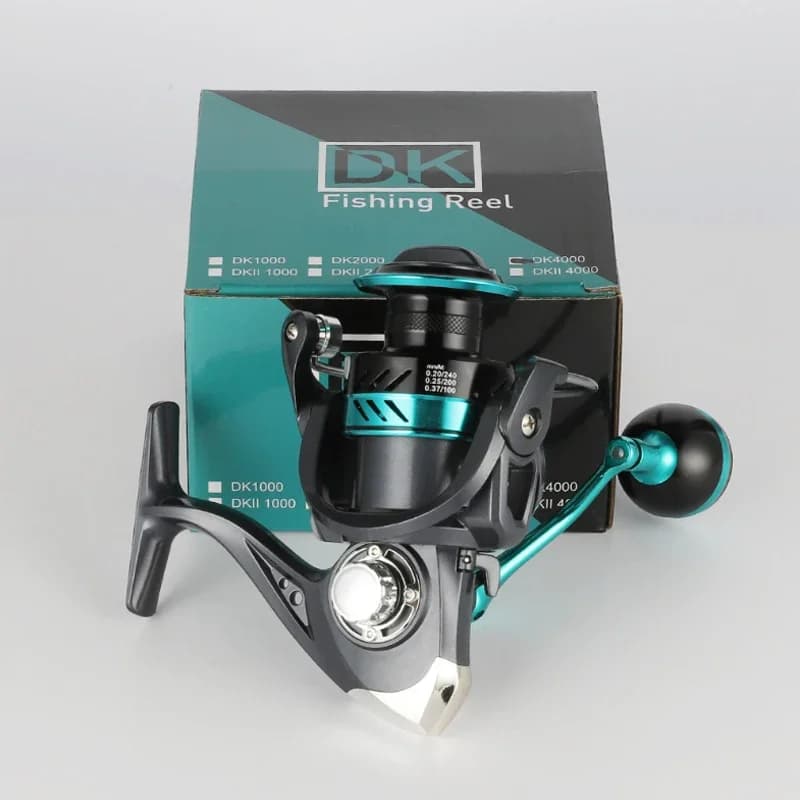 Moulinet spinning GLS Ultralight 1000-7000 frein 15KG max avec bobine CNC métal haute précision