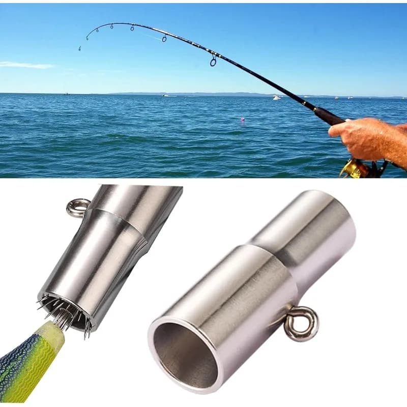 Outil de redressage d'hameçon pour calmar en acier inoxydable, portable et durable pour la pêche au leurre