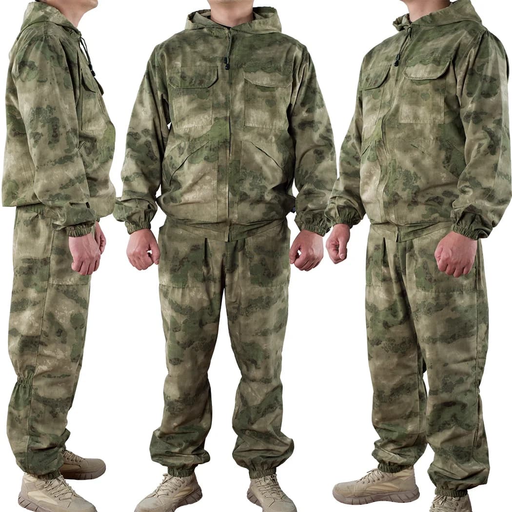 Combinaison camouflage russe été pêche chasse respirante vêtement extérieur confortable tenue tactique