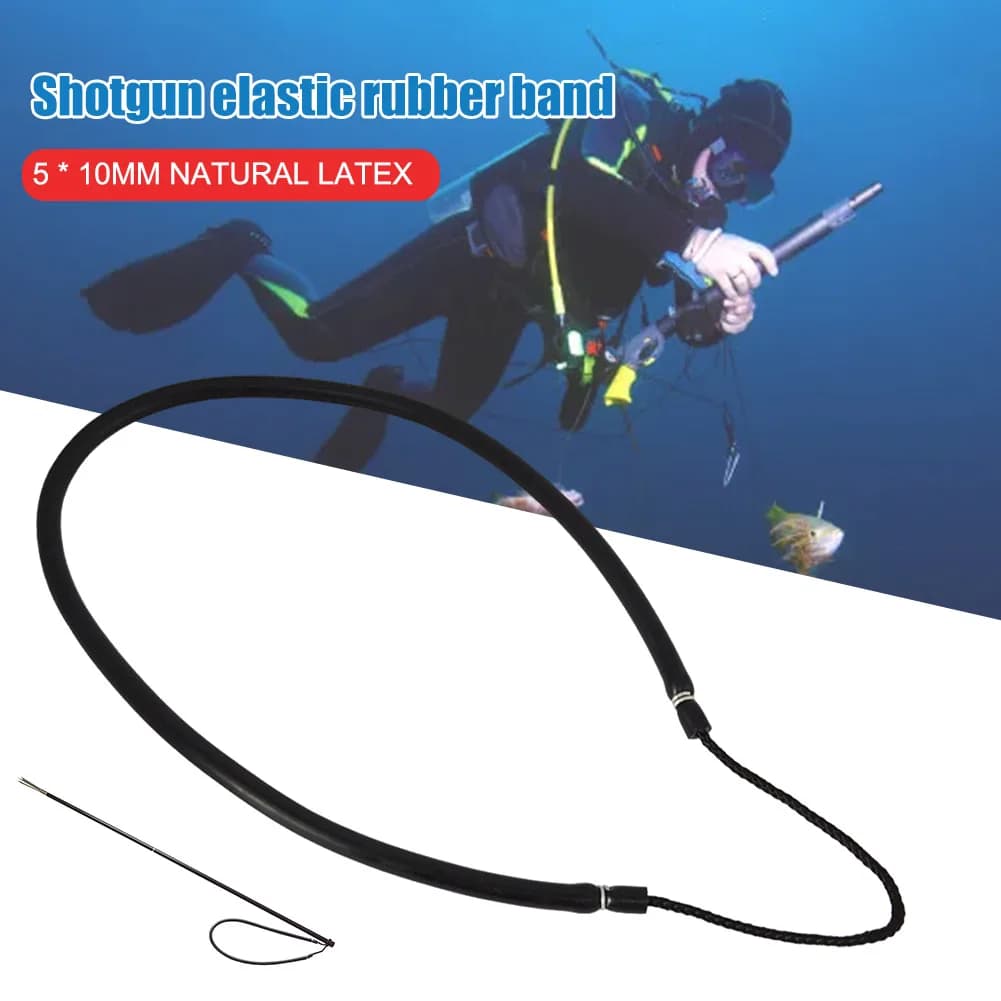 Bandes caoutchouc speargun 1 pièce équipement pêche sous-marine harpon apnée chasse sous-marine