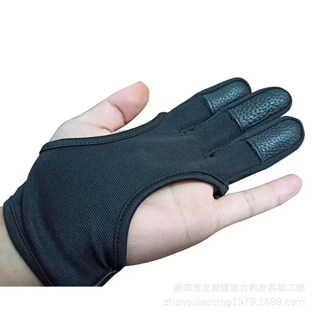 Protecteur trois doigts pour archerie et chasse à l'arc accessoire essentiel pêcheurs archers