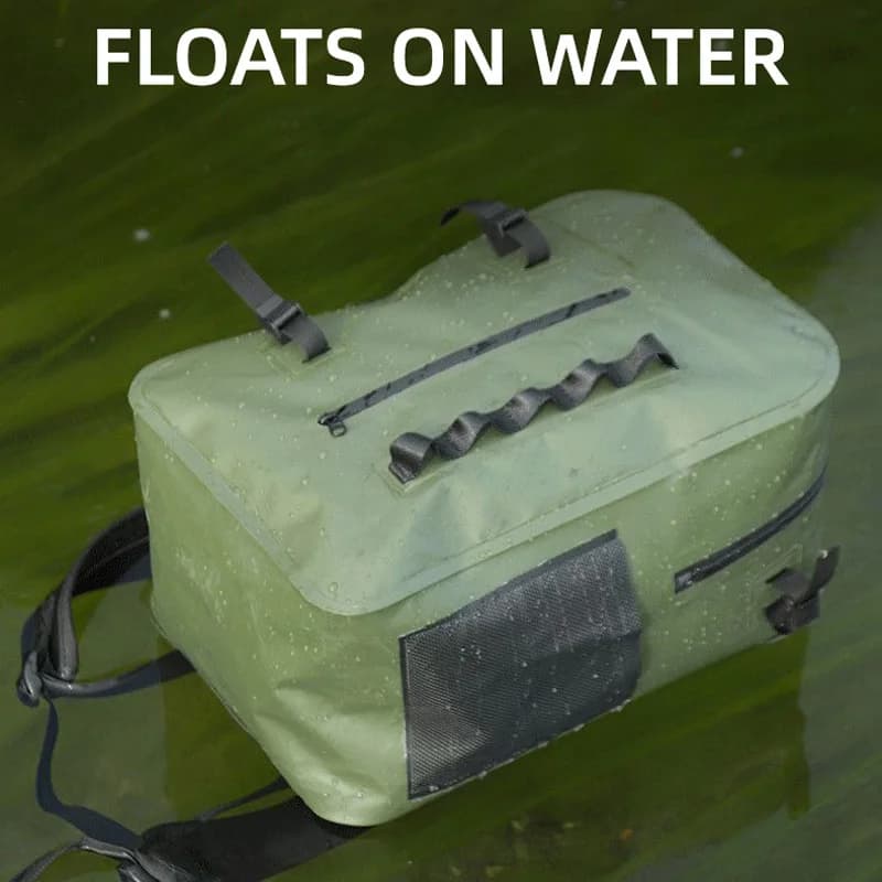 Sac à dos pêche multifonction français - Rangement leurres équipement sport outdoor