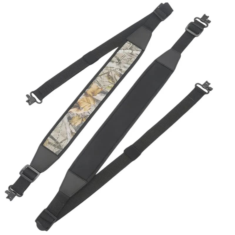 Harnais 2 points avec mousquetons, bretelles nylon réglables et épaulettes durables pour pêche