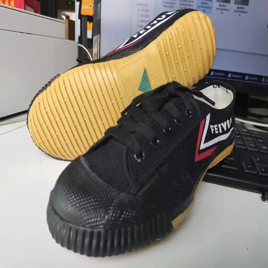 Chaussures Kung Fu Homme Femme Arts Martiaux Tai Chi Taekwondo Wushu Karate Entraînement Couple