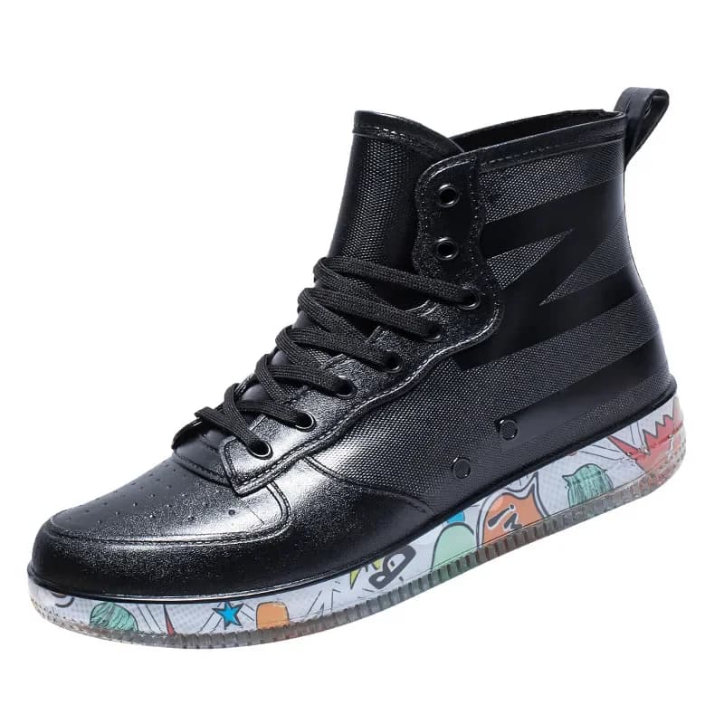 Bottes de pêche homme imperméables anti-dérapantes 2023 - Chaussures travail chef mode nude durable