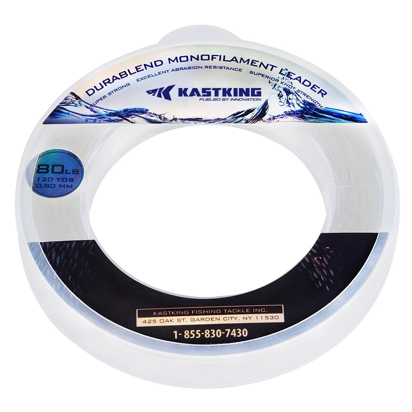 Ligne de Pêche Nylon Monofilament Super Résistante 20-200LB pour la Pêche en Bateau - KastKing