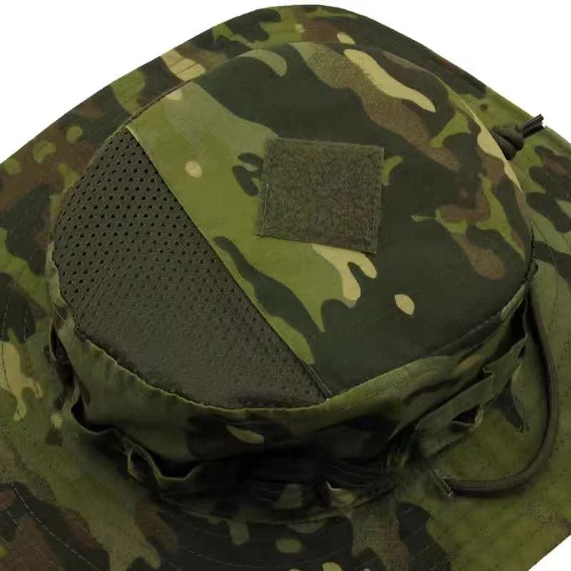 Nouvelle casquette bucket camouflage tactique 2025 pour pêche randonnée et activités outdoor multicam