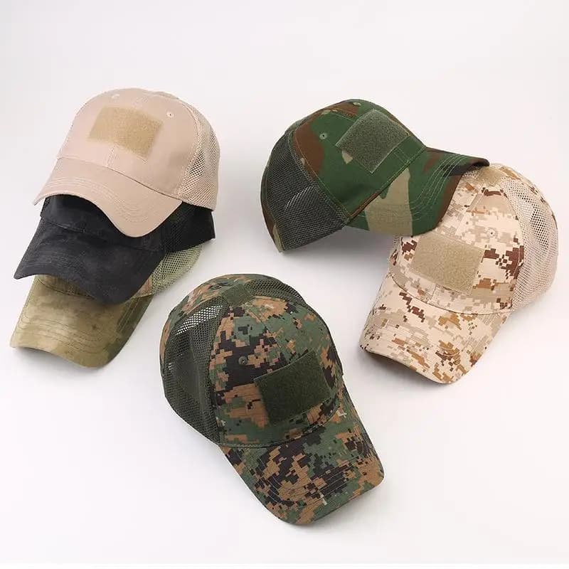 Casquette chasse pêche camouflage breathable tactique outdoor été homme randonnée