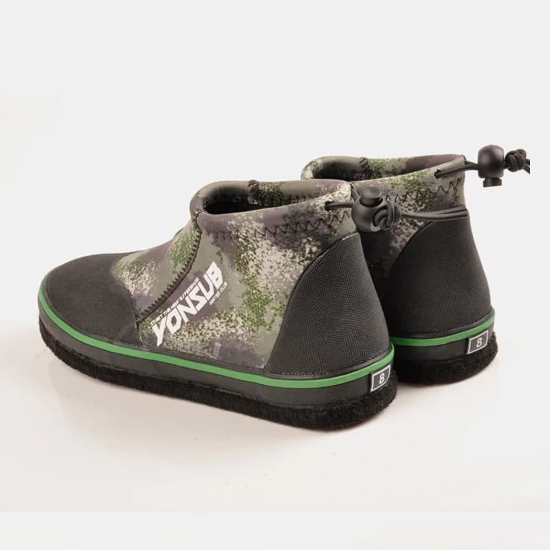 Chaussures de pêche sur rochers unisexe - Bottes antidérapantes à clous avec néoprène 3MM