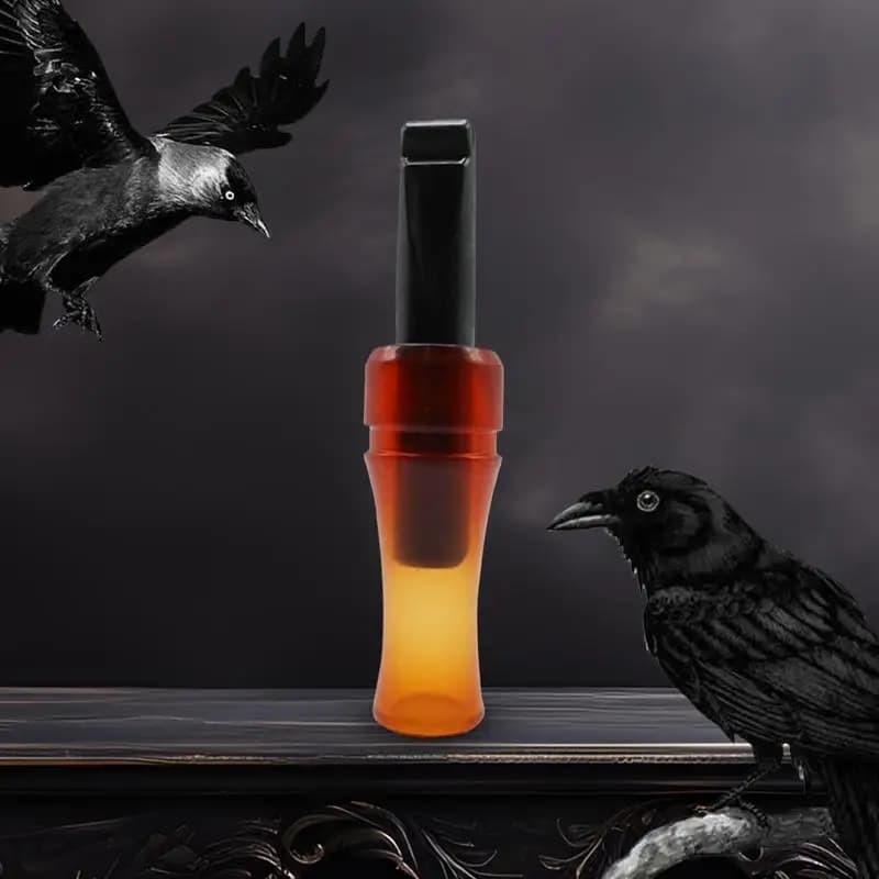 Sifflet appel corbeau chasse outils - leurre décoy simulation son appât accessoire extérieur