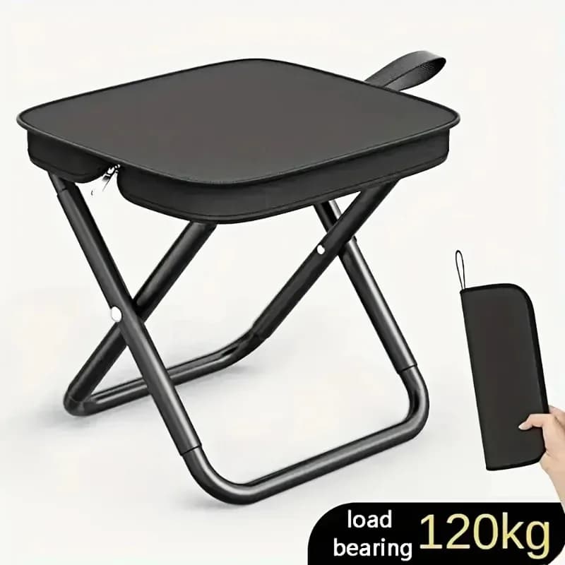 Chaise pliante multifonction ultra-légère - Tabouret de pêche portable pour voyage et camping