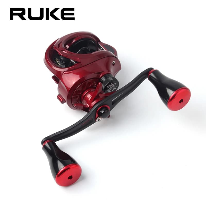 Manivelle de rechange pour moulinet Ruke aluminium double poignée 130mm trou 7*4/8*5mm compatible Daiwa Shimano Abu