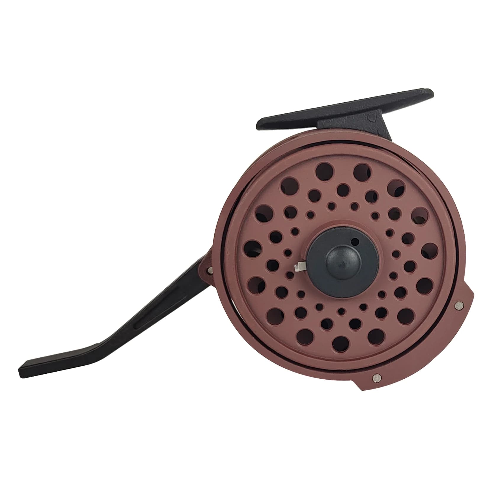 Moulinet à mouche automatique Aventik ultra léger pour pêche à la nymphe, design européen, en graphite avec sac filet