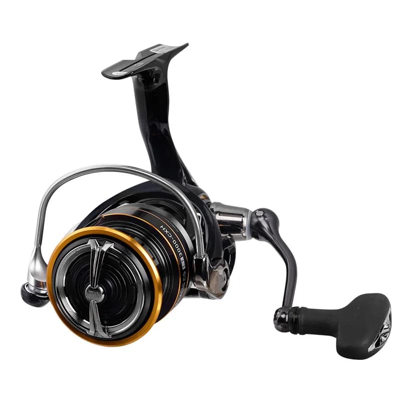 Moulinet de pêche spinning Daiwa Legalis CS LT 6+1 roulements - drague max 12kg pour pêche légère et précise