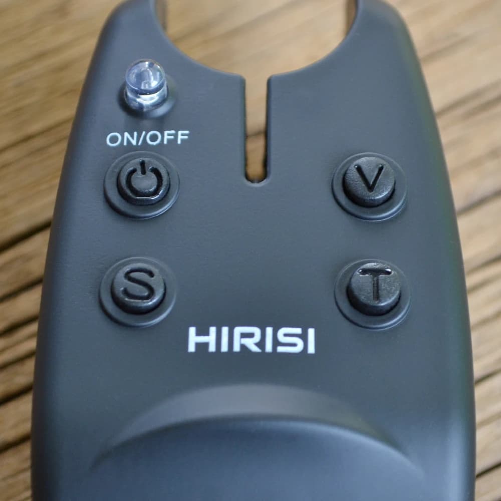 Alarme de touche Hirisi avec LED pour pêche à la carpe - Indicateur lumineux pour matériel de pêche