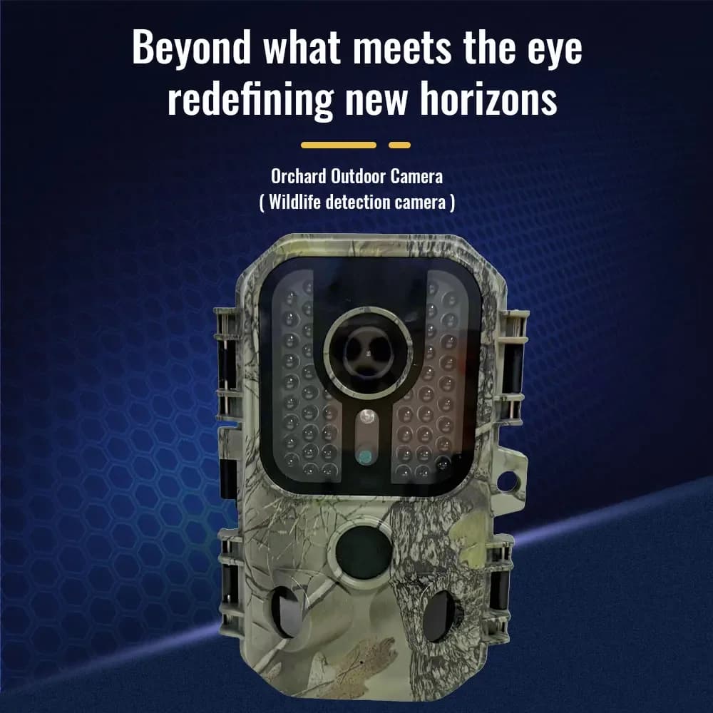 Caméra chasse infrarouge 4K 24MP capteur CMOS 1MP étanche détection mouvement sécurité extérieure faune