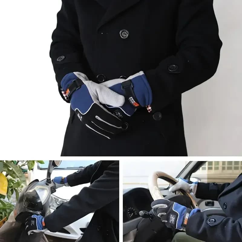 Gants pêche hiver homme femme chauffants imperméables pour pêche en mer et rivière