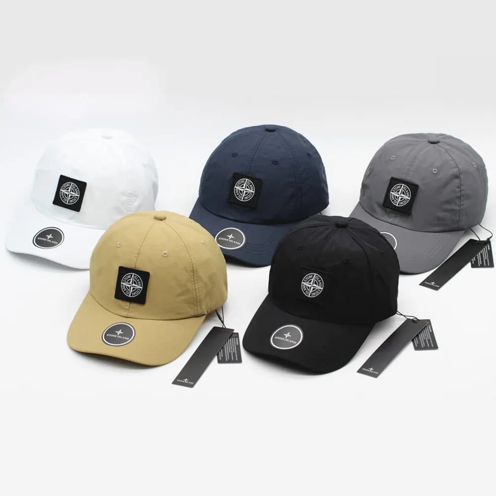 Casquette de pêche unisexe à visière longue - Couleur unie, séchage rapide et imperméable