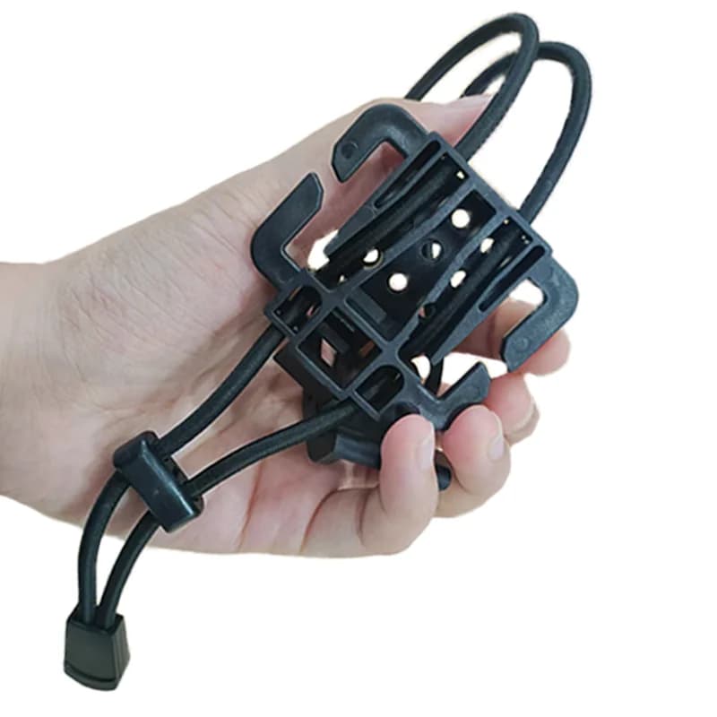 Clip lampe torche Molle pour sac à dos pêche multifonction avec support hache et pelle camping