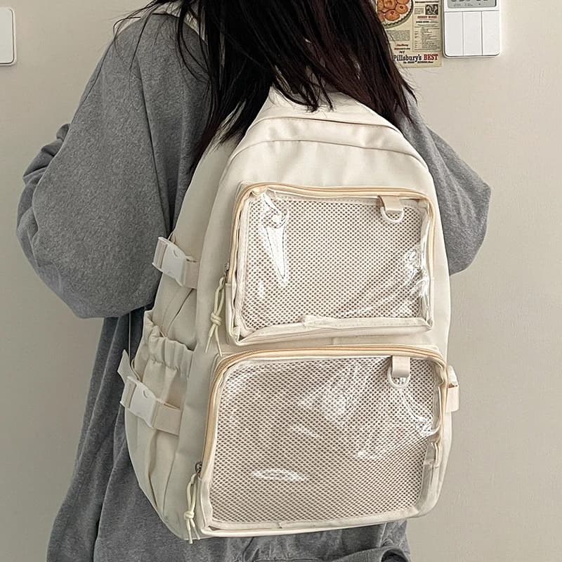 Sac à dos transparent ita bag pêche - Rangement visuel leurres accessoires pêche collection