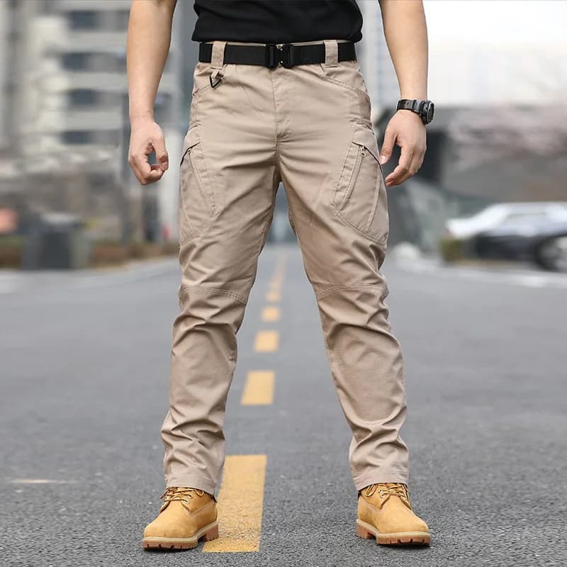 Pantalon tactique armée multi-poches taille 6XL pêche randonnée - Cargo militaire homme plus size