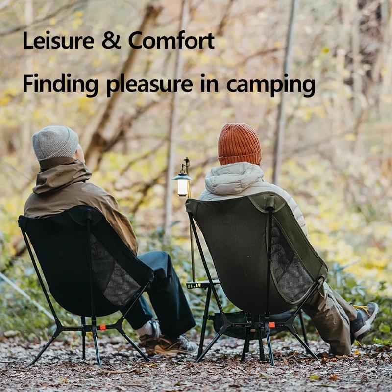 Chaise de pêche pliante automatique Naturehike - ouverture facile et capacité 200kg