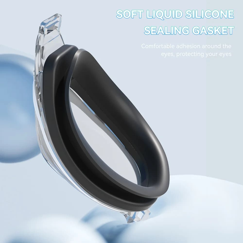Lunettes de natation professionnelles anti-buée 100% UV - Protection étanche sans fuite pour adultes