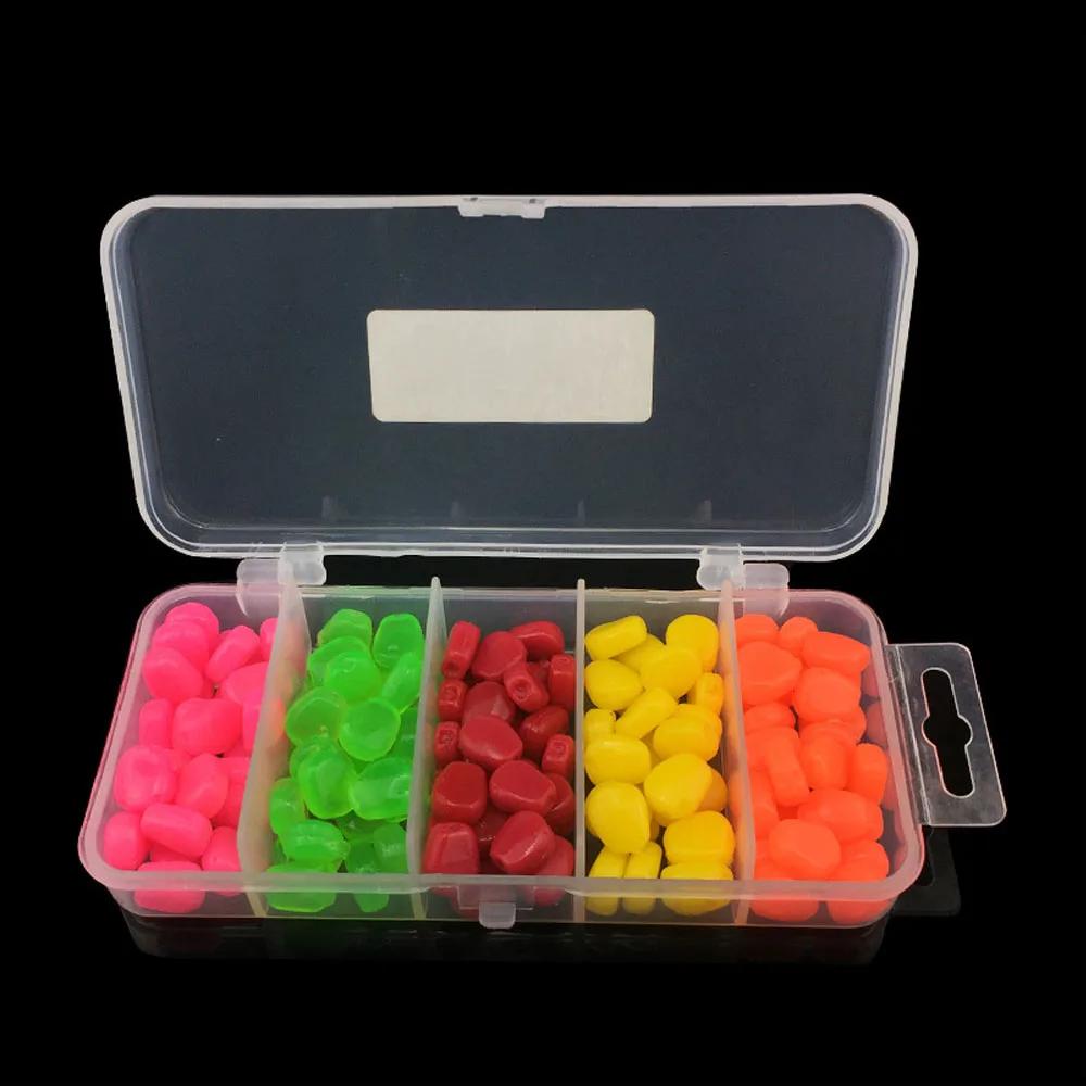 Leurres souples maïs artificiel 50-125 pièces odeur maïs pour pêche carpe crucian accessoires