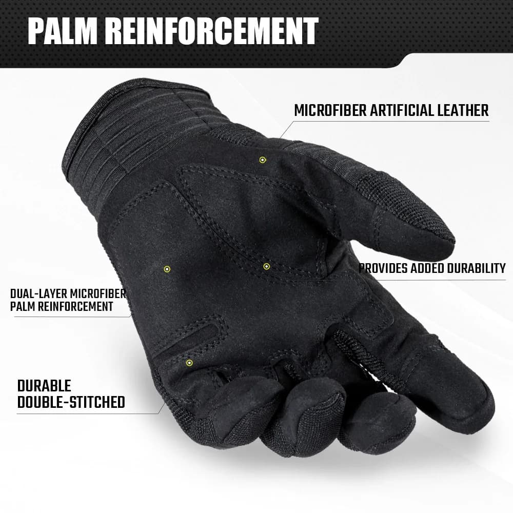 Gants tactiques écran tactile sports extérieur vélo randonnée pêche chasse coque dure anti-dérapage