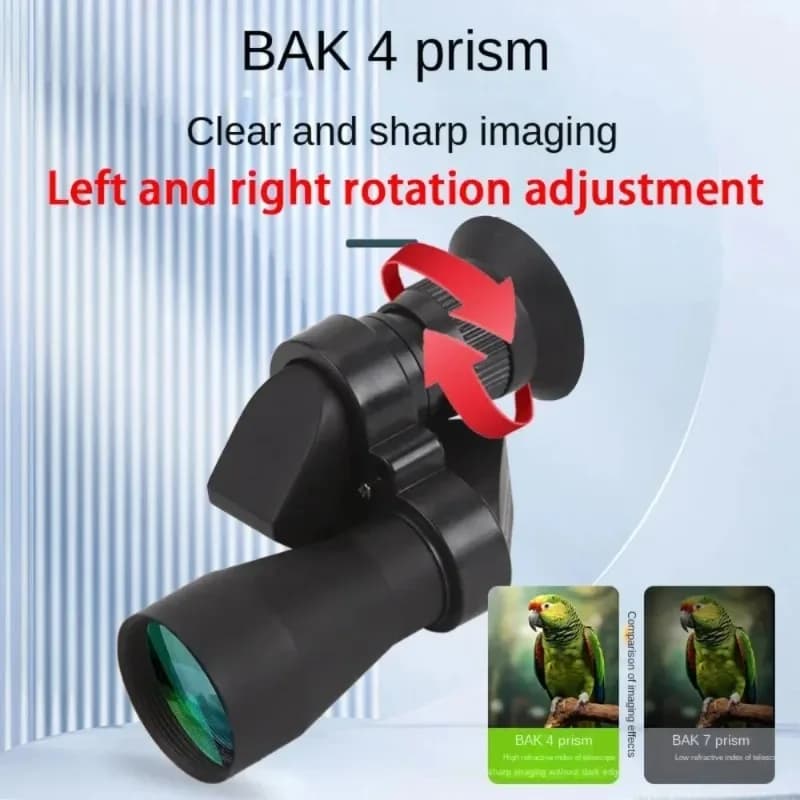 Télescope monoculaire portable HD - Zoom haute puissance pour pêche, chasse, randonnée et observation