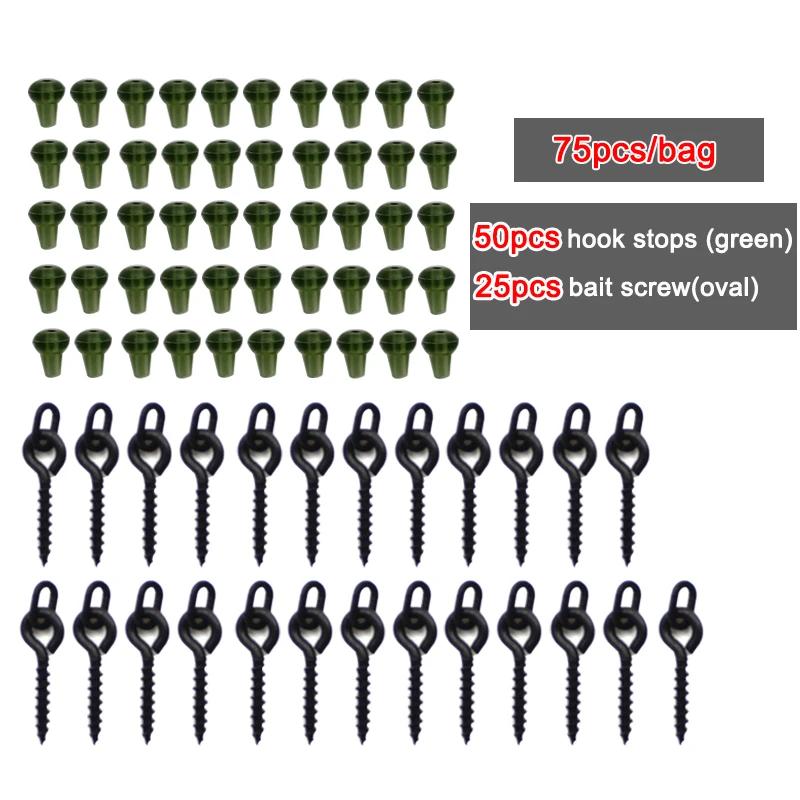Kit montages carpe 75 pièces - Perles, émerillons et aligneurs pour D-rig et zig rig