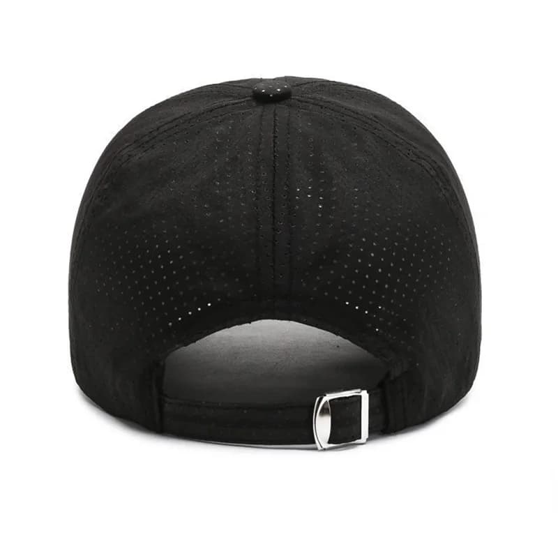 Casquette baseball outdoor séchage rapide respirante réglable pour pêche sports extérieurs