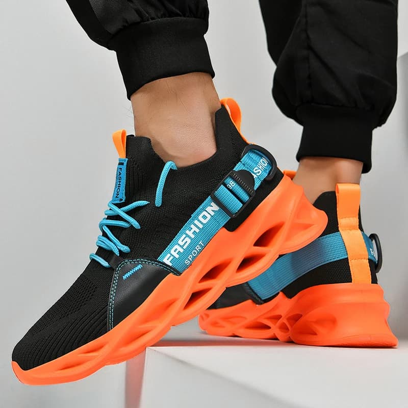 Sneakers Unisex Mesh Respirants - Chaussures Casual Couple Semelle Épaisse Molle Sport Homme Femme