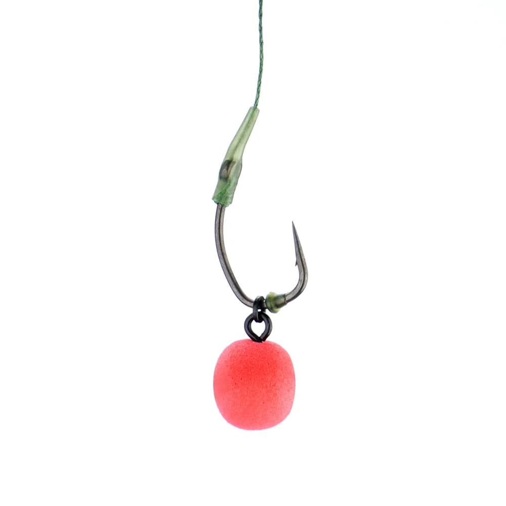 Hameçons carpe micro-barbelés acier haut carbone 50 pièces PTFE avec œillet et boîte amovible