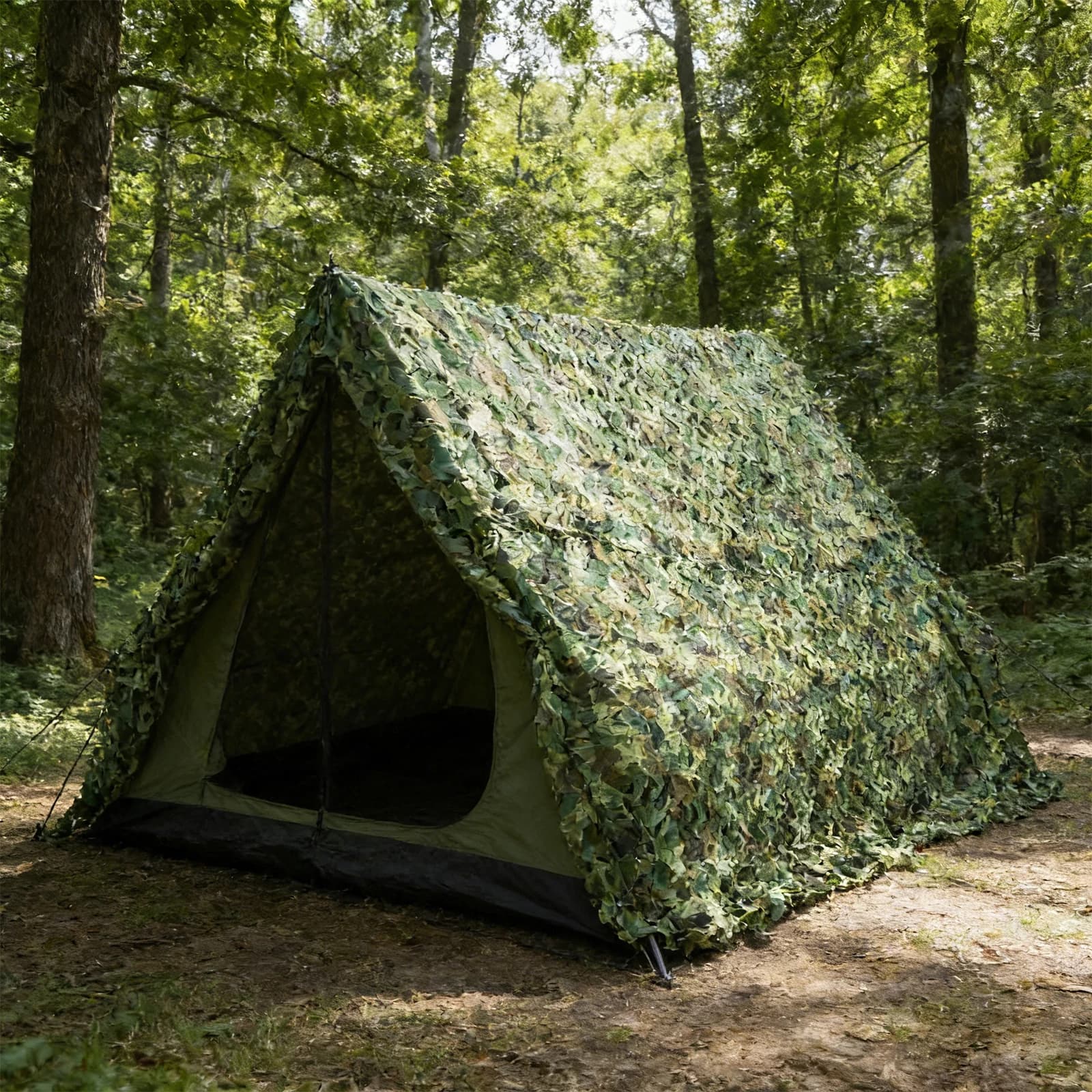 Grand filet camouflage 600x800cm étanche militaire - Pour chasse, camping et photographie extérieure