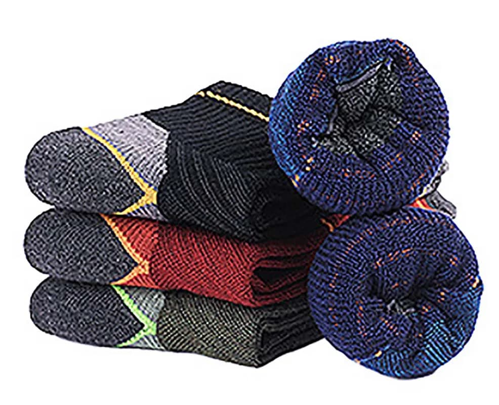 Chaussettes randonnée laine mérino homme femme printemps automne pêche running sans couture