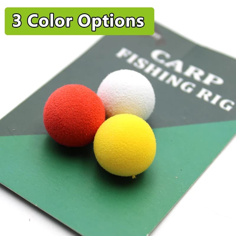 Boilies 17mm flottants sans odeur pour carpe - Appâts artificiels maïs pêche au hair rig