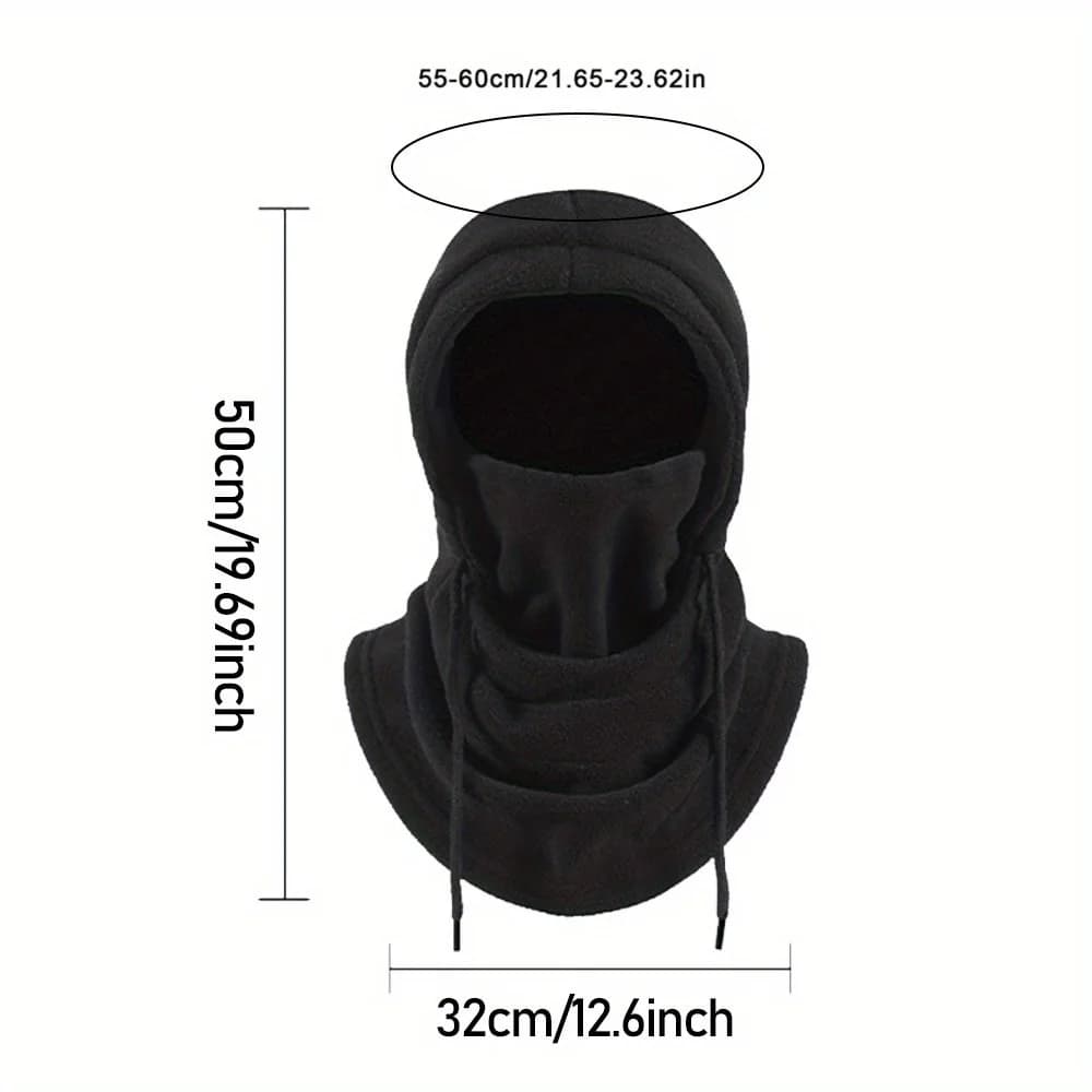 Cagoule hiver pêche ski vélo masque facial coupe-vent thermique cadeau Noël