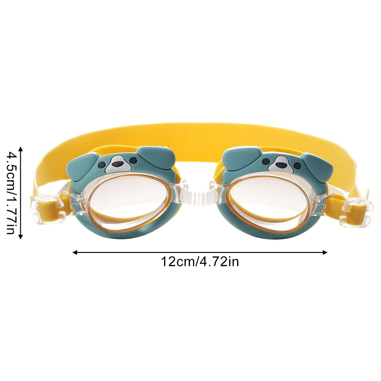 Lunettes de natation adulte vision cristalline anti-buée UV silicone doux étanches