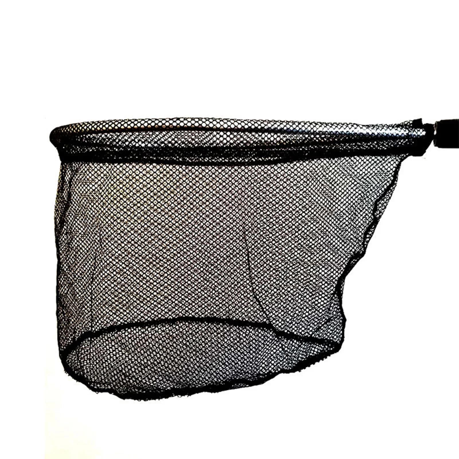 Filet de réception pêche à la mouche avec manche anti-corrosion - Maille sans nœud cadeau idéal pêcheur